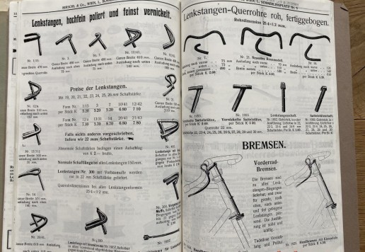 4 x katalog VELO 1914 - 1937