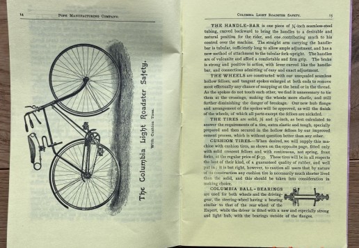 Columbia catalogs1884 a 1891