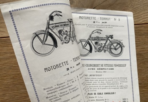 Terrot motorcycle 1913