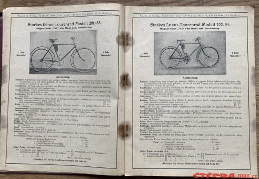 4 x katalog VELO - 1930 - 35