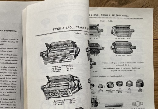 4 x katalogs VELO - 1930 - 35