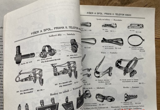 4 x katalogs VELO - 1930 - 35