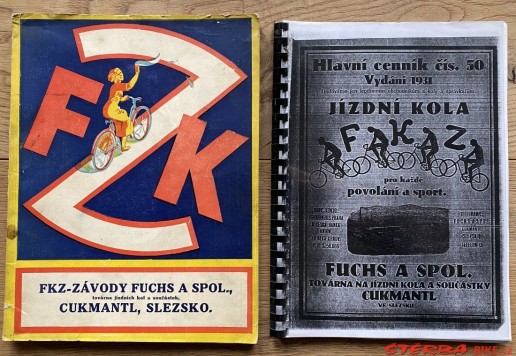 FKZ - Fuchs a spol. Cukmantl 1931 a 1937