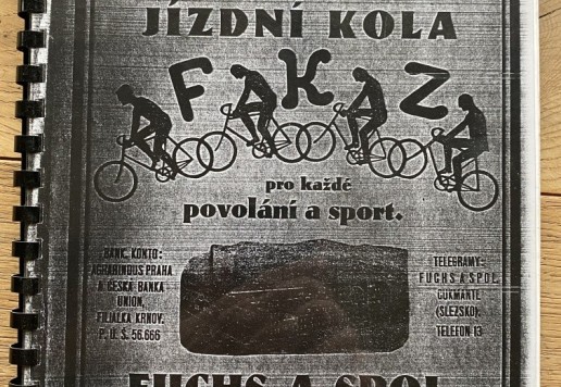 FKZ - Fuchs a spol. Cukmantl 1931 and 1937