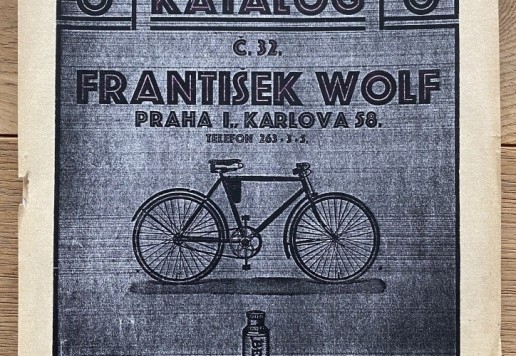 Catalogs VELO: Tomšů  1928 - 30 and Wolf 1928-29