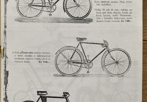 2 x katalog Velo: Tomšů  1928 - 30 a Wolf 1928-29