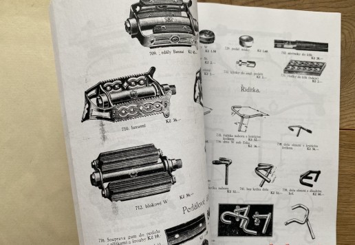 2 x katalog Velo: Tomšů  1928 - 30 a Wolf 1928-29