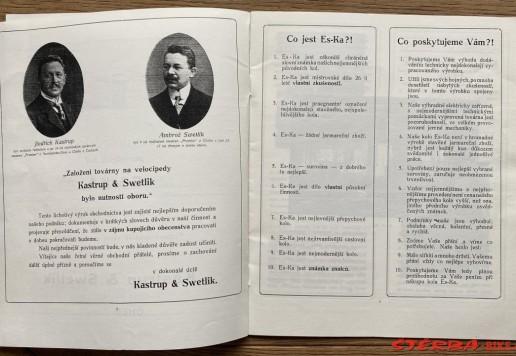 ES-KA katalogy 1912 a cca 1930