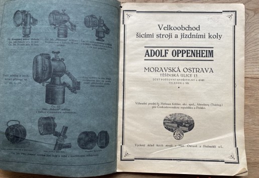 Adolf Oppenhaim katalogy 1925 a 1938
