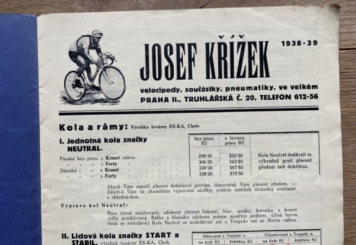 Machek a spol. 1928 and 1930, Křížek 1938