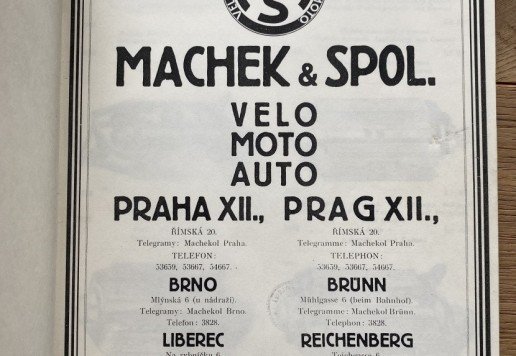 Machek a spol. 1928 a 1930, Křížek 1938