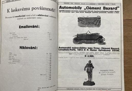 Smutný, Beran a Emanuel Pick katalogy 1914 - 1940