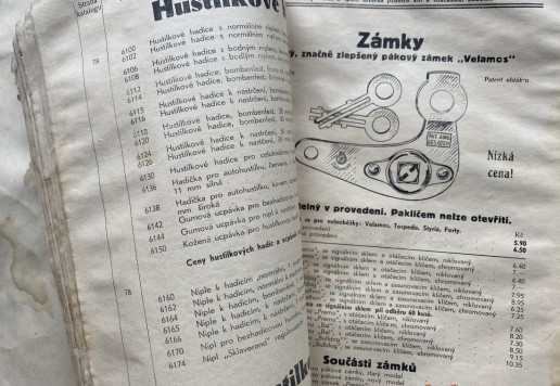 Katalogy 1920 - 40: Velamos, Assman, Brauner