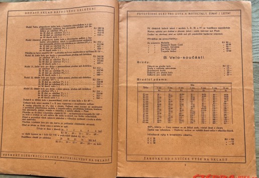 Katalogy 1920 - 40: Velamos, Assman, Brauner
