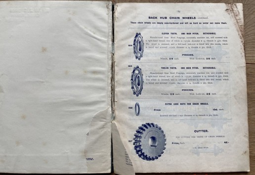 Cycle Components katalog 1895