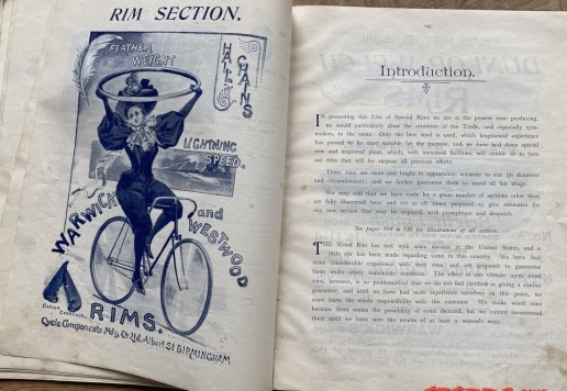 Cycle Components catalog 1895