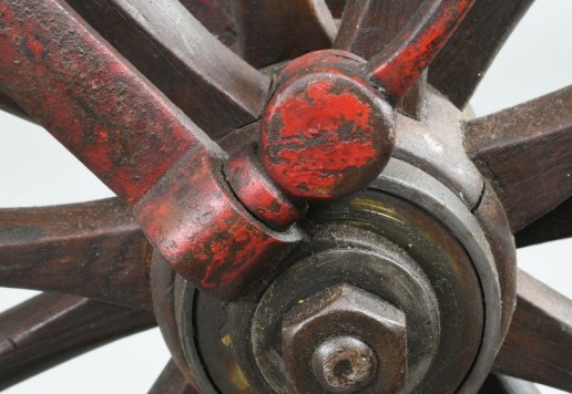 Velociped - original stav i barva, cca 1869/70