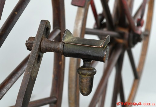 Velociped - original stav i barva, cca 1869/70