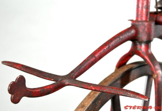 Velociped - original stav i barva, cca 1869/70
