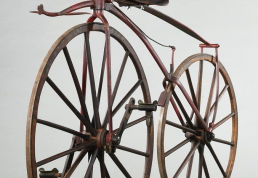 Velociped - original stav i barva, cca 1869/70