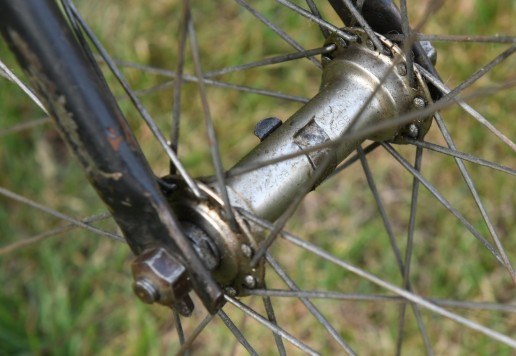 BSA závodní stroj, cca 1920