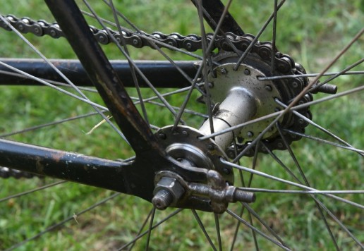 BSA závodní stroj, cca 1920