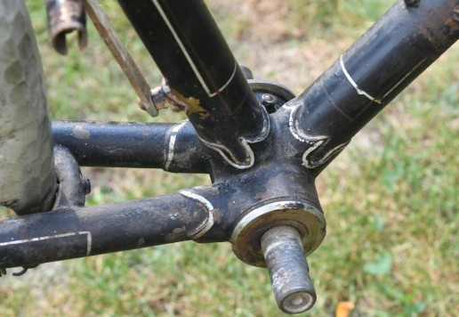 R.MEFRE frameset, France c.1940
