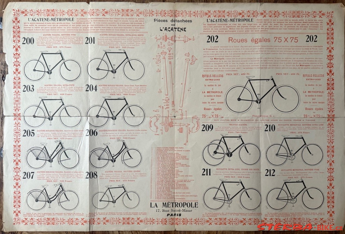 Acatene - chainless, France c.1897/98