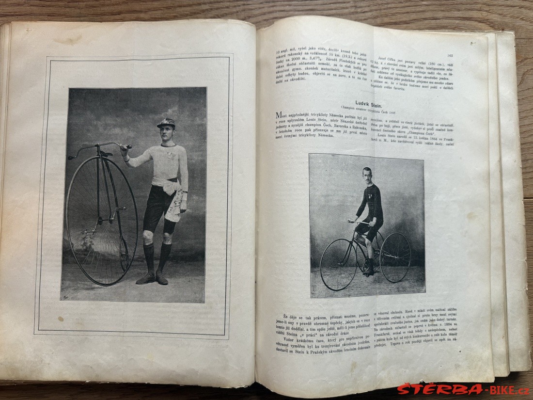 Josef Kohout VELOCIPEDISTA 1888
