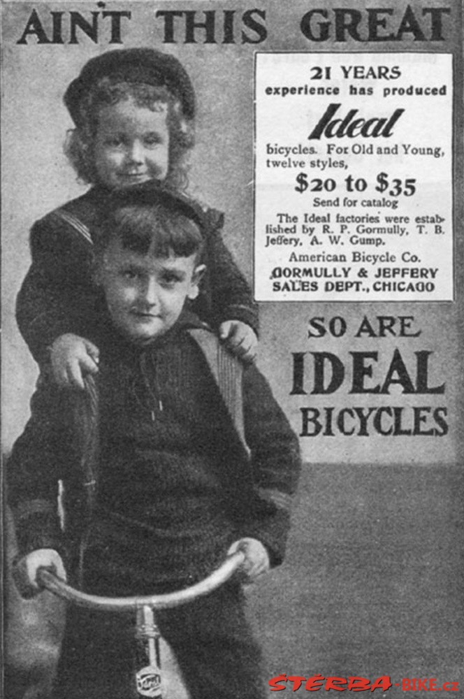 Shelby Cycle Mfg., model IDEAL,c.1900 – USA