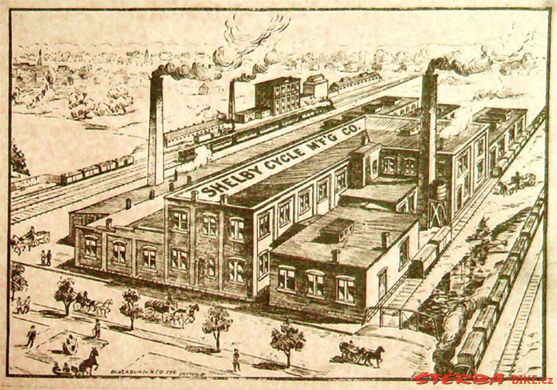 Shelby Cycle Mfg., model IDEAL,c.1900 – USA