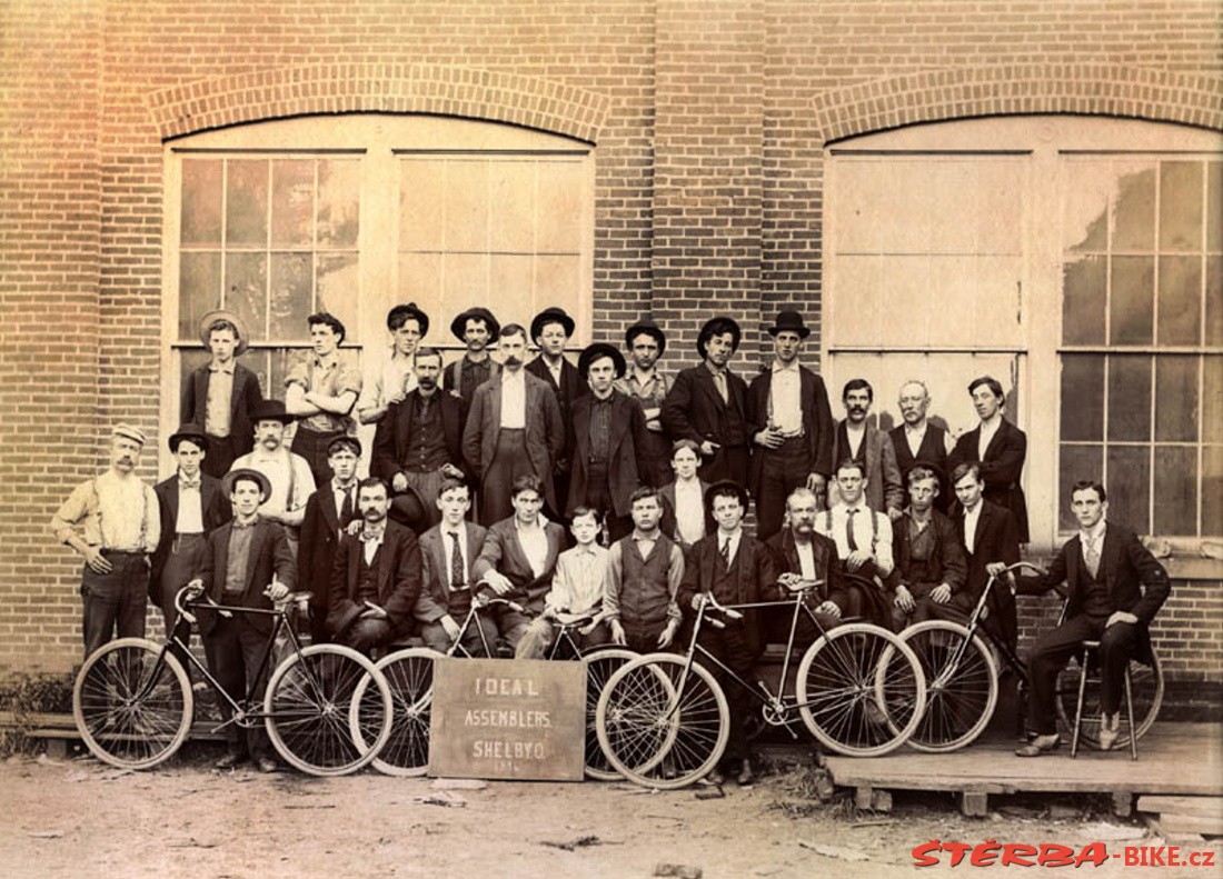 Shelby Cycle Mfg., model IDEAL,c.1900 – USA