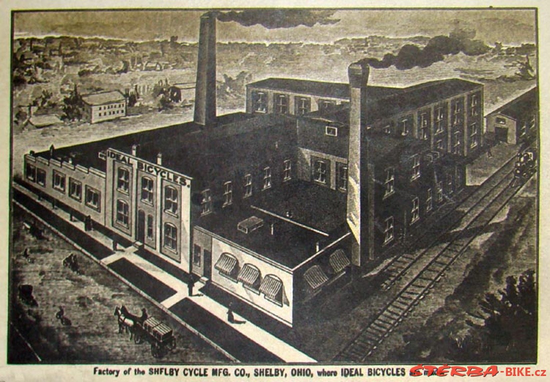 Shelby Cycle Mfg., model IDEAL,c.1900 – USA