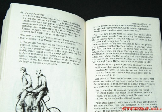 3 books on cycling