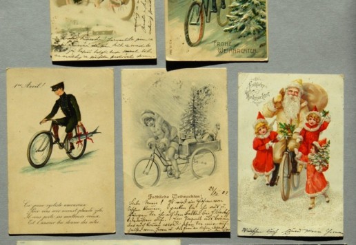 7 ks pohlednice téma "Vánoce"