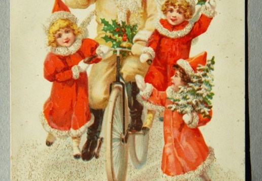 7 ks pohlednice téma "Vánoce"