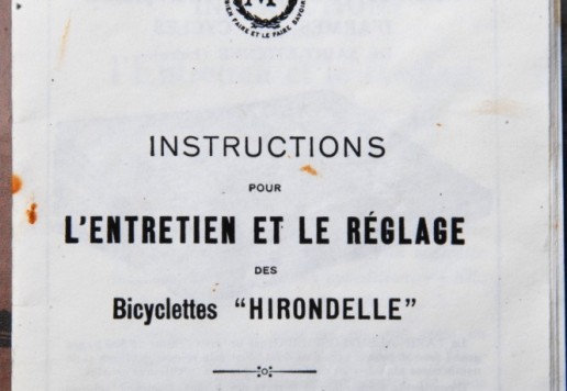 "Luxury“ Hirondelle retro-directe – France 1920 circa