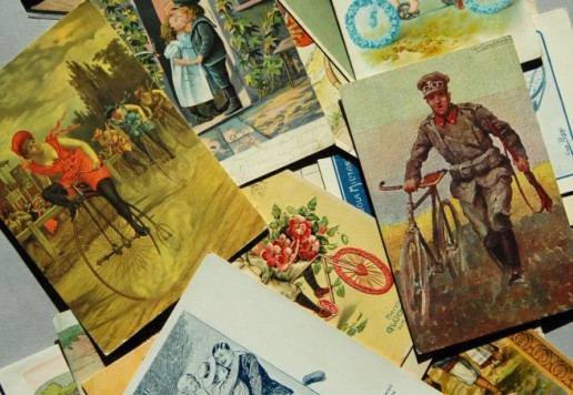 Soubor litografických pohlednic