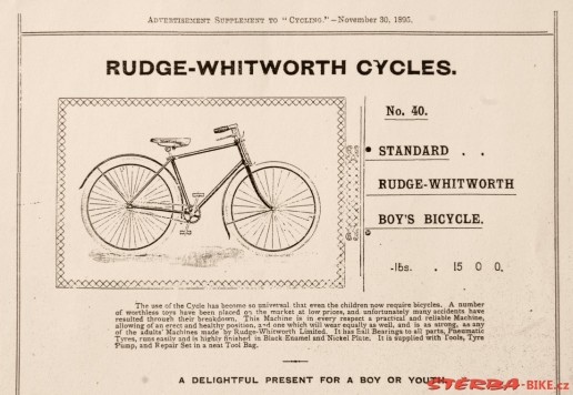 Rudge - Men's safety bicycle 1895  