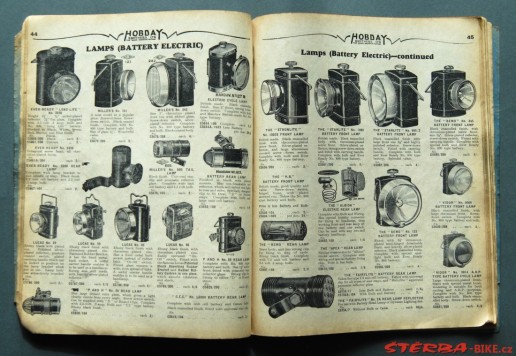 Hobdays - Velo katalog 1930