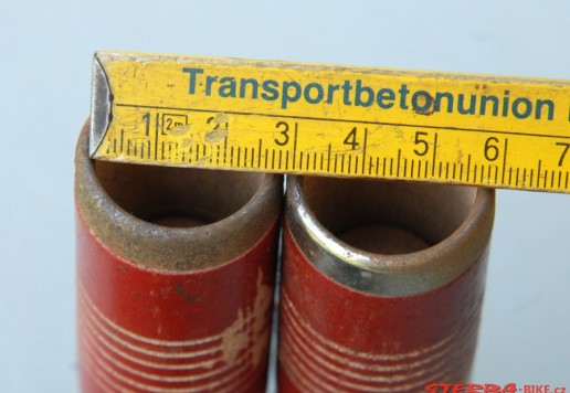 Three pairs wooden grips.