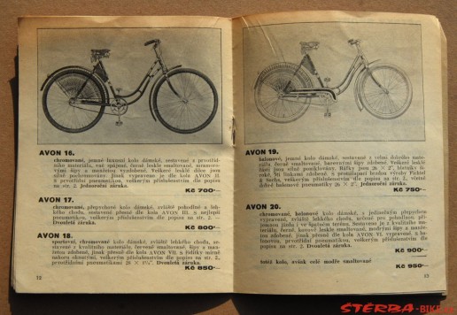 2x Velo catalogue Vondřich 1938