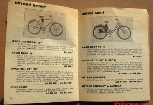 2x Velo catalogue Vondřich 1938