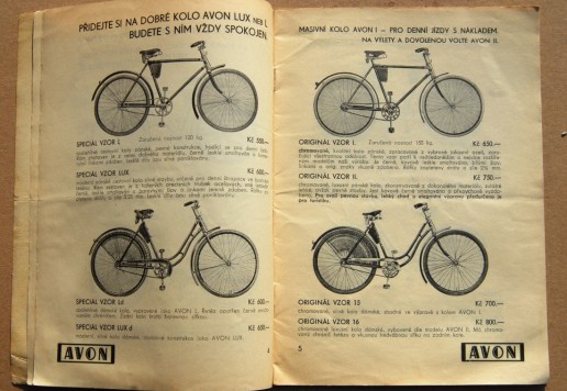 2x Velo catalogue Vondřich 1938