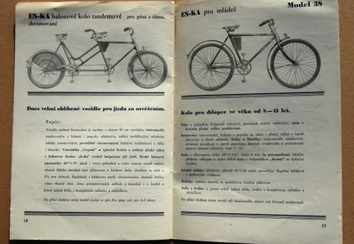 Katalog "ES-KA" - cca 1938
