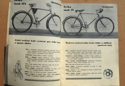 Catalogue "ES-KA-ZÁVODY" - circa 1938