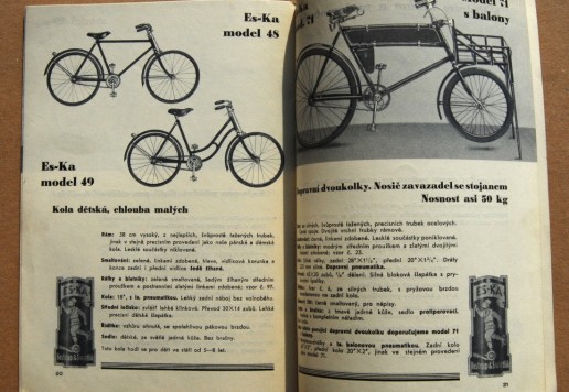 Katalog "ES-KA-ZÁVODY" - cca 1938