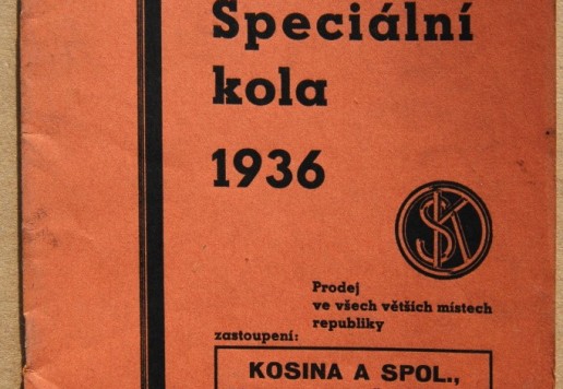 Katalog "ES-KA Speciální kola" - 1936