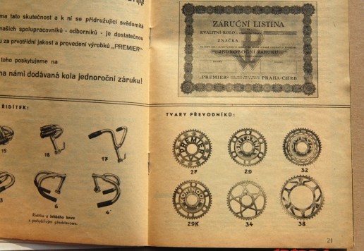 Katalog "Premier" - 1938