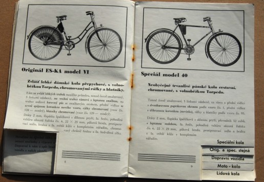Katalog "Original ES-KA" - cca 1938